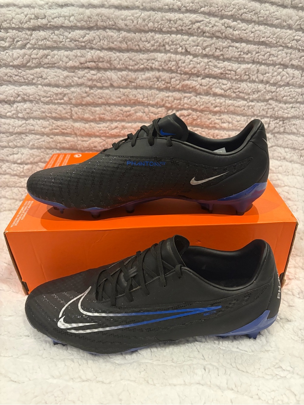 Nike Phantom GT Elite Men’s Black/Blue Soccer Cleats